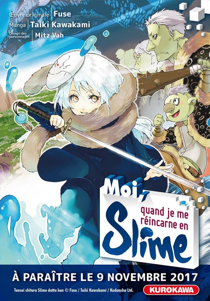 Moi Quand Je Me Reincarne En Slime Anime Moi, quand je me réincarne en Slime, en novembre chez Kurokawa