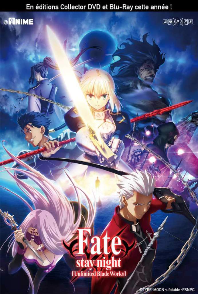 Fate Stay Night Streaming Vf La série Fate/Stay Night Unlimited Blade Works chez @Anime