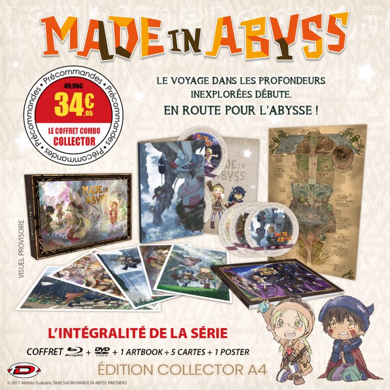 Coffret Made In Abyss Tome 1 à 5