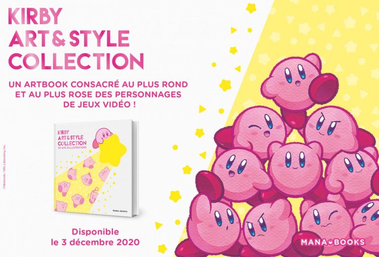 L’artbook Kirby Art & Style Collection en décembre chez Mana Books