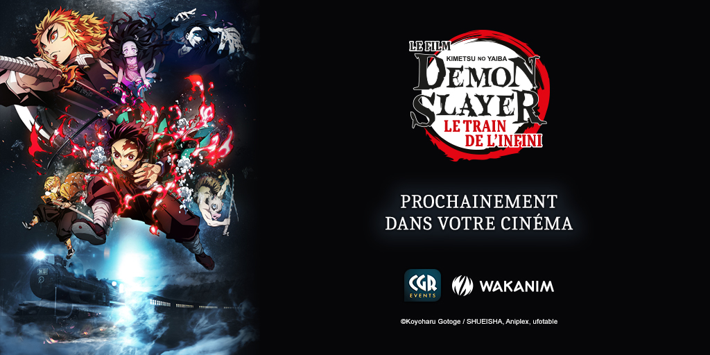 Le Film Demon Slayer Kimetsu No Yaiba Le Train De L Infini Sera Diffuse Dans Les Cinemas Cgr Kinepolis News Anime News Network