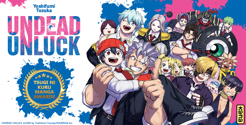 Le manga Undead Unluck annoncé chez Kana