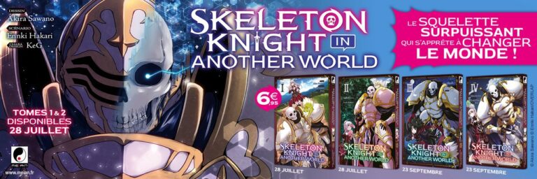 Skeleton Knight In Another World Date De Sortie Anime Le manga Skeleton Knight in Another World à paraître chez Meian