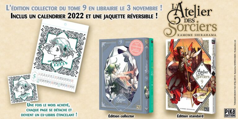 Atelier Des Sorciers Tome 9 Collector