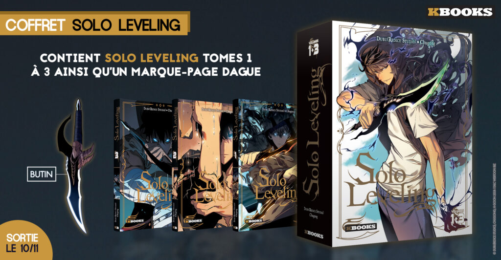 Solo Leveling 04 Coffret édition Collector Un coffret et une édition collector tome 4 pour Solo Leveling